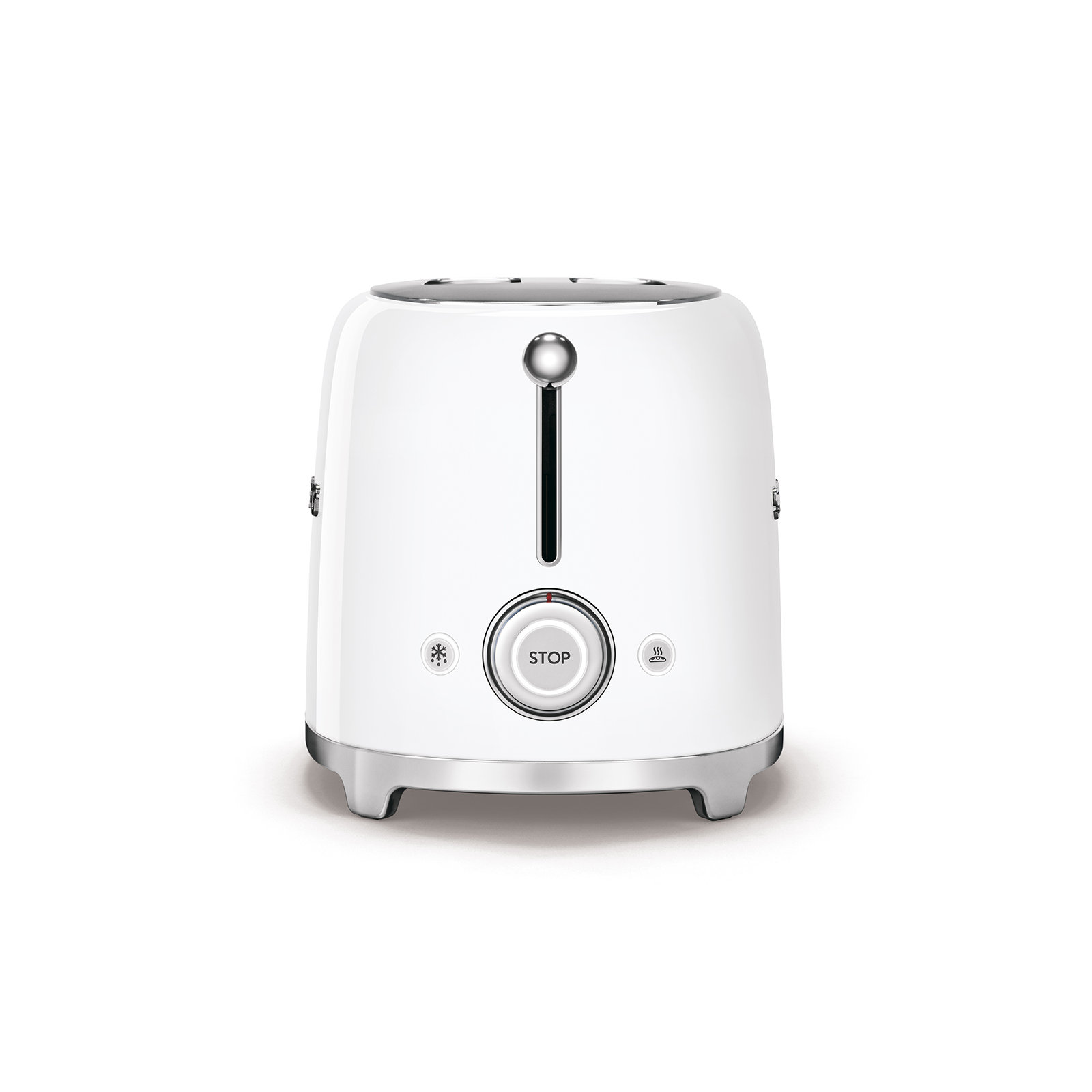 SMEG 50's Retro Style 2 Slice Toaster, White