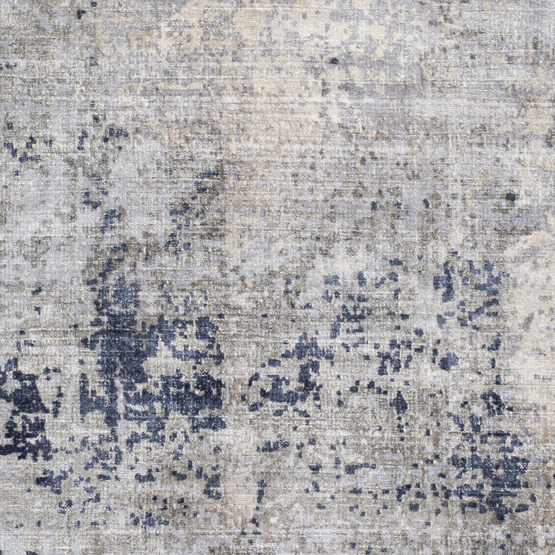 Viscose Abstract Indoor Rug, Rectangle 2' x 3'