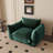 Cath Kofi Modern Chenille Fabric Upholstery Single Armchair Broxton-1697953006