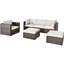 6 - Person Patio Conversation Set with Cushions-1626054406
