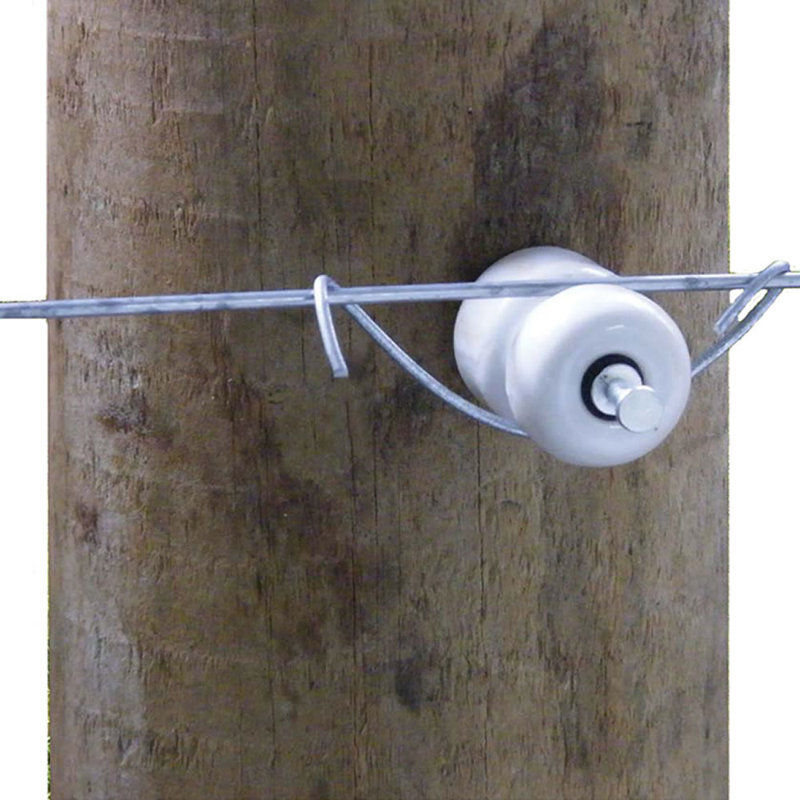 Poteau isolant en bois