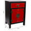 45cm W Manufactured Wood Bedside Table