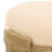 Grimaldi Seagrass Round Ottoman