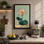 Water Lily Study Botanical - Wrapped Canvas-326762753-326762780
