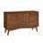 Wood Storage Cabinet with 2 Doors and 3 Drawers
