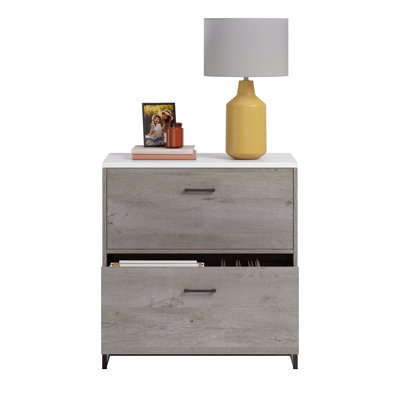 Office Storage Cabinet, Filing Cabinet With Storage Drawers And Metal Base For Letter And Legal Files, Lateral Filing Cabinet For Storage