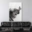 «Tiger and Butterfly», reproduction d'art acrylique par Notoriart-116878439