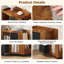 Table d'appoint moderne avec roulettes-2099374729