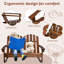 Chaise Adirondack d'extérieur en bois Tabris-168778304