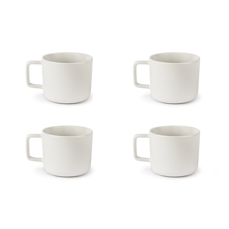 Nordic Stoneware Teacup, White