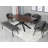 Rumbaugh Rectangular with Iron Base Dining Table