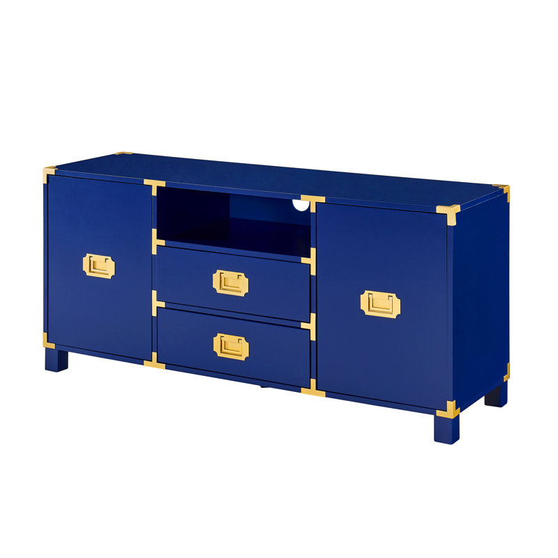 Midway TV Stand for TVs up to 58", Navy
