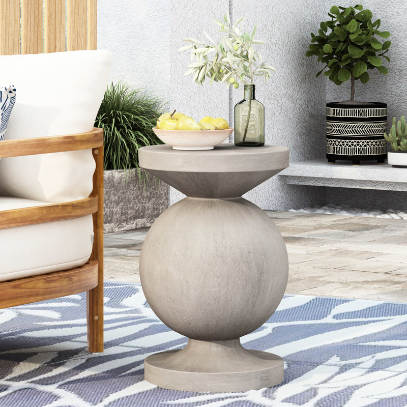 Table de bout en béton Elegant