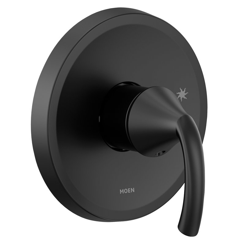 Glyde Thermostatic Valve, Matte Black