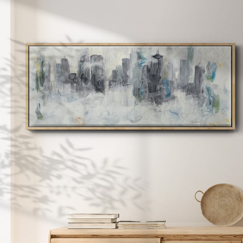 «Unseen World I», toile encadrée, H 12 po x l 30 po