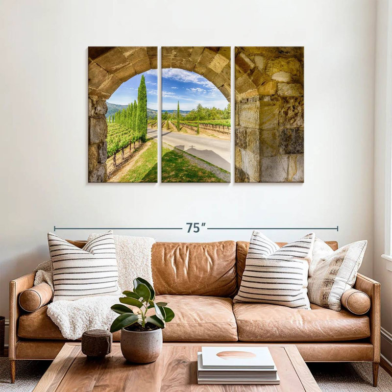 Alvord Winery In Napa, H 36 po x l 57 po