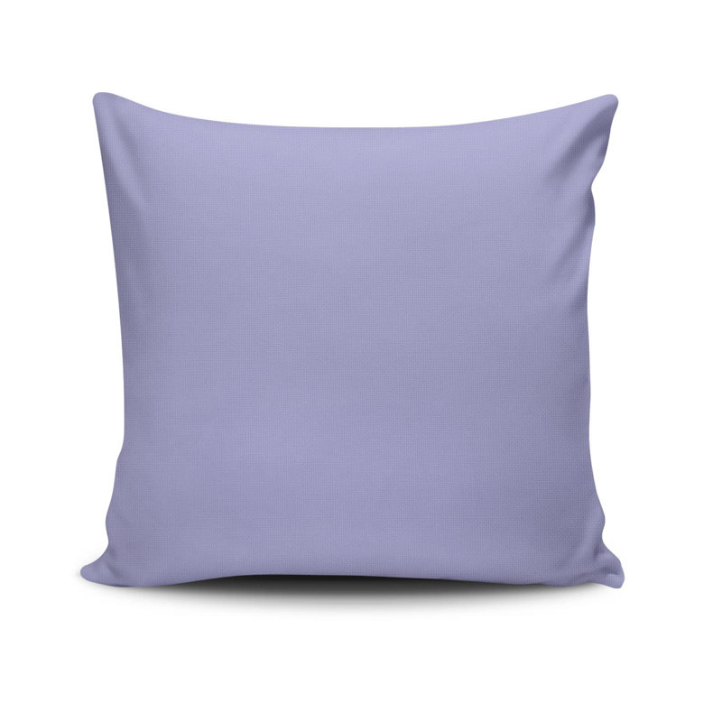 Coussin décoratif, 17,0 x 17,0 pouces, 50% coton / 50% polyester, lavable à la machine, repassable, rembourrage en silicone, fermeture à glissière dissimulée | Coussin décoratif doux et élégant pour le salon, la chambre à coucher et le bureau