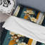 Ensemble de housse de couette Classic Elegant Floral Striped Serenity I-2030194942
