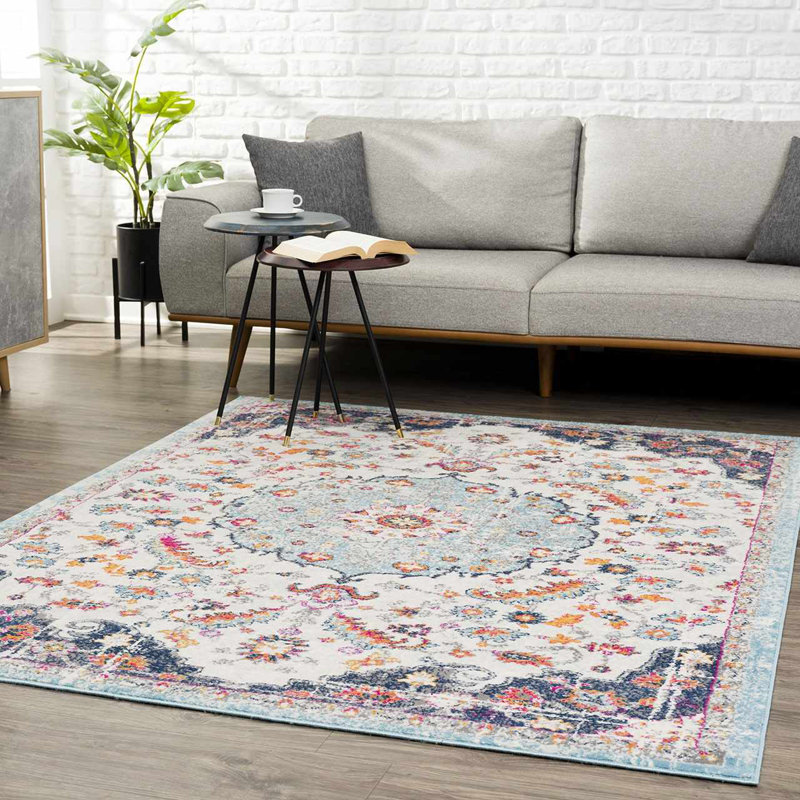 Favreau Oriental Indoor Rug, Rectangle 6'7" x 9'