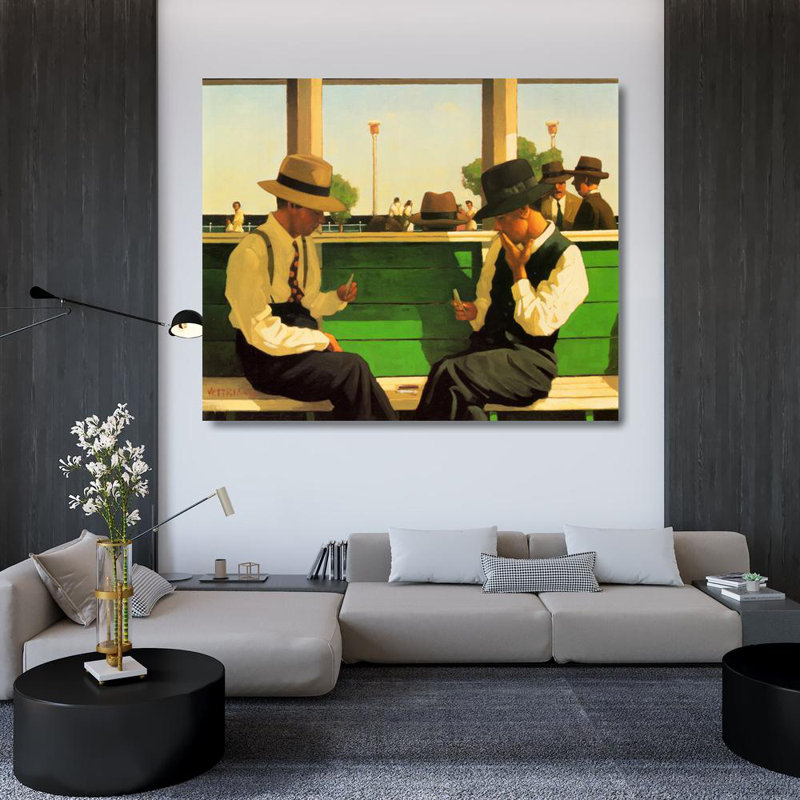 The Duellists, 36" H x 44" W