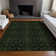 Premium Machine Washable Prisco Olive Rug