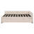 Full Size Upholstered L-Shaped Upholstered Daybed With Twin Size Pop Up Trundle-6116060