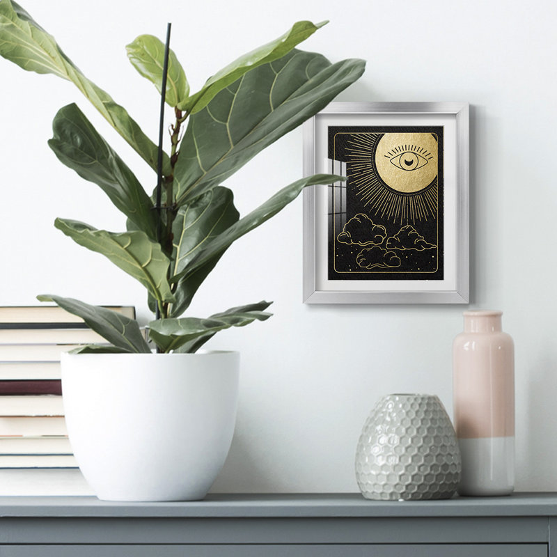 Celestial Eye -Framed Print, 28.5" H x 20.5" W