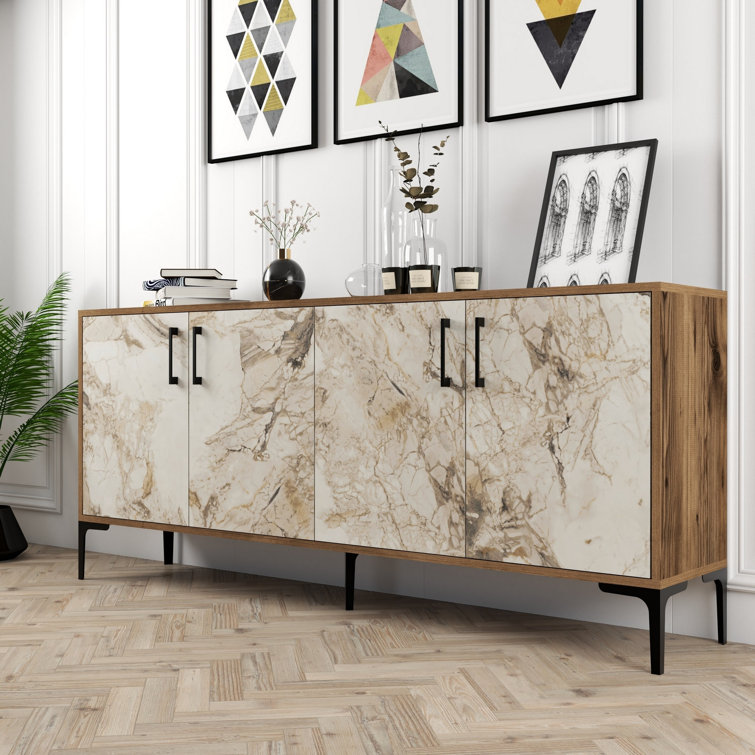 Hirschman  70.9" Wide Sideboard