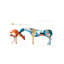 Painted Horses Family I Print by Milton Coppo-25705689-25705693