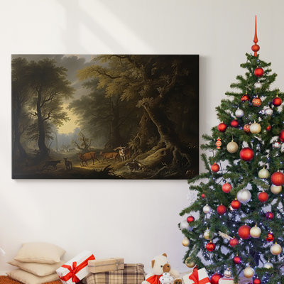Christmas Holiday Arts - Toile tendue avec châssis