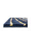 Tapis Latitude Run® Mirage Nikica Bleu marine et or Latitude-1977156183