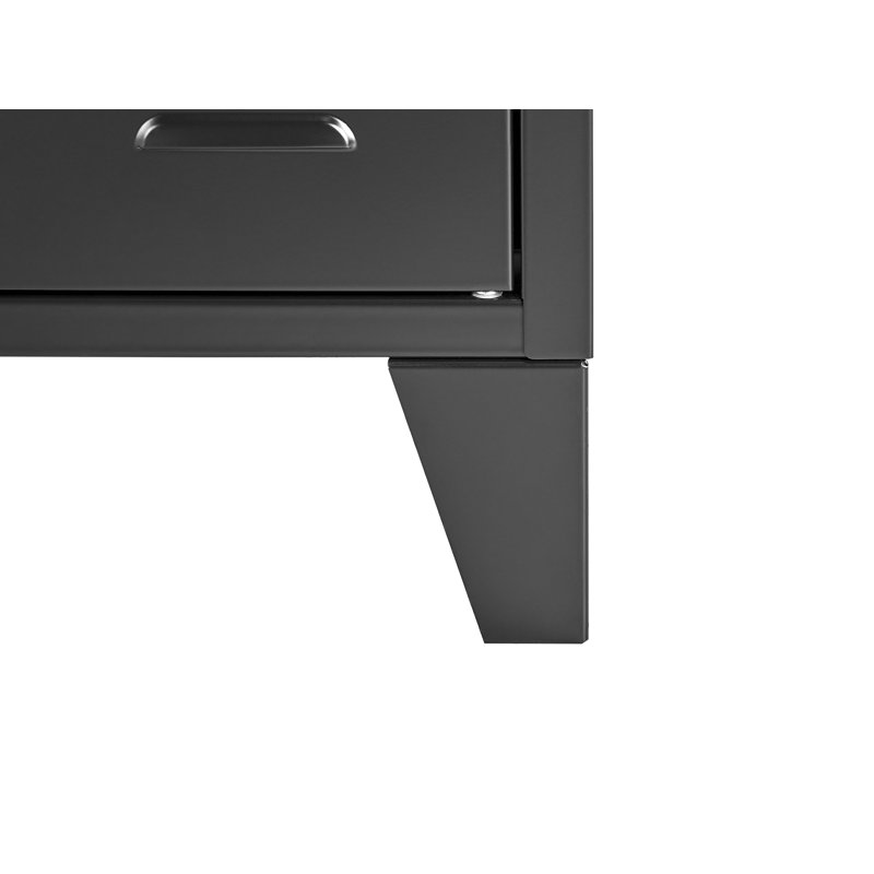 Cravens 120 Cm Wide Sideboard, Black