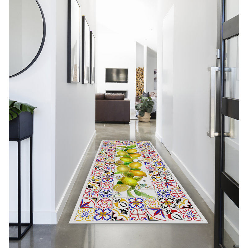 Inouye Geometric Area Rug, Runner 78 x 225cm