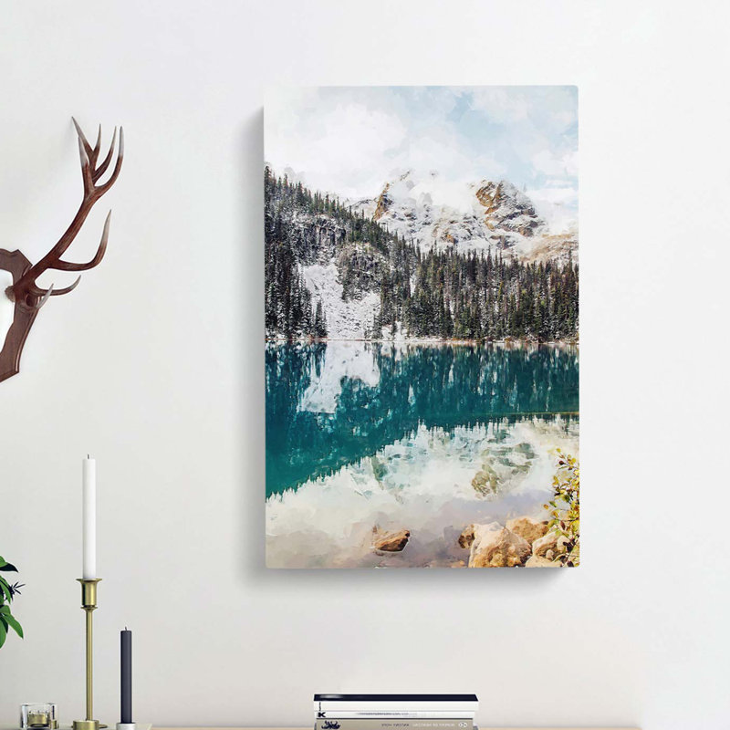 Mount Currie In Canada - Wrapped Canvas, 50cm H x 35cm W x 3cm D