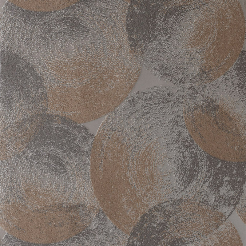 Anthology Ellipse 10.05m x 68.6cm Wallpaper Roll, Copper/Granite