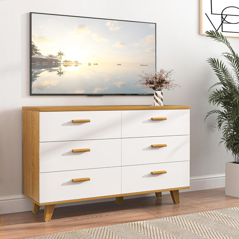 Commode 6 tiroirs Khory