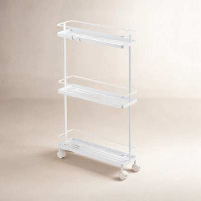 Yamazaki Home Tower Rolling Kitchen Cart