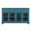 Sideboard With Glass Door And Adjustable Shelves