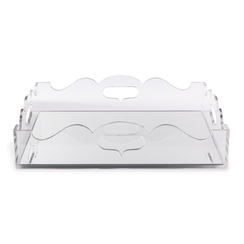 Queen Anne Tray, Clear