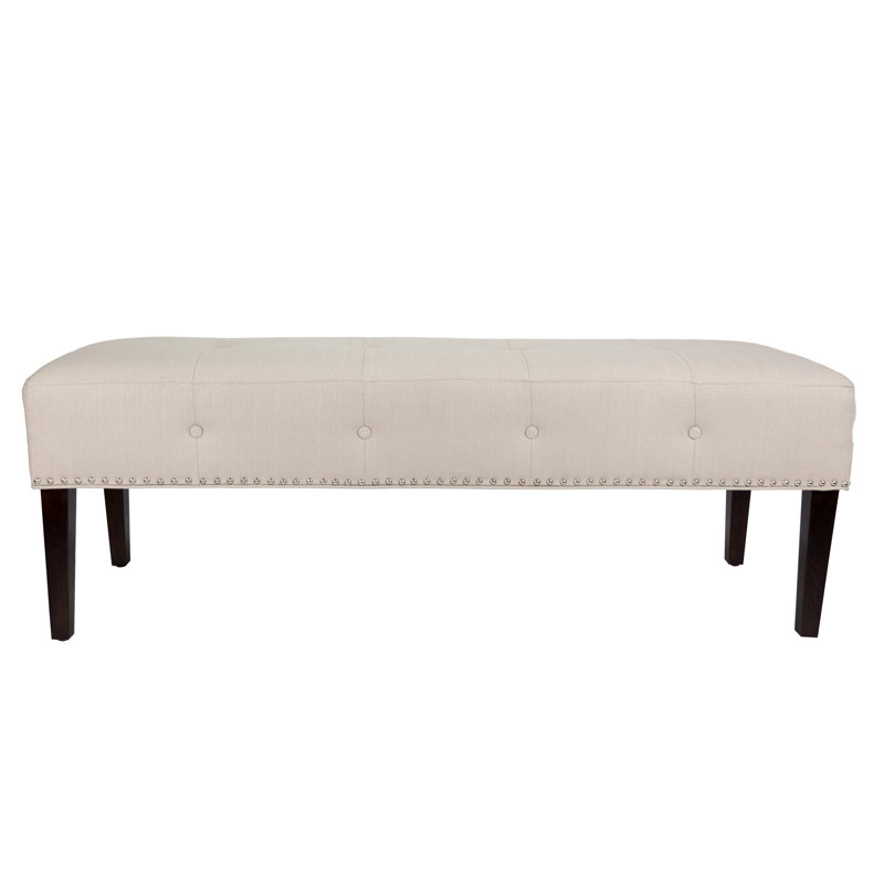Hitchens Polyester Blend Upholstered Bench