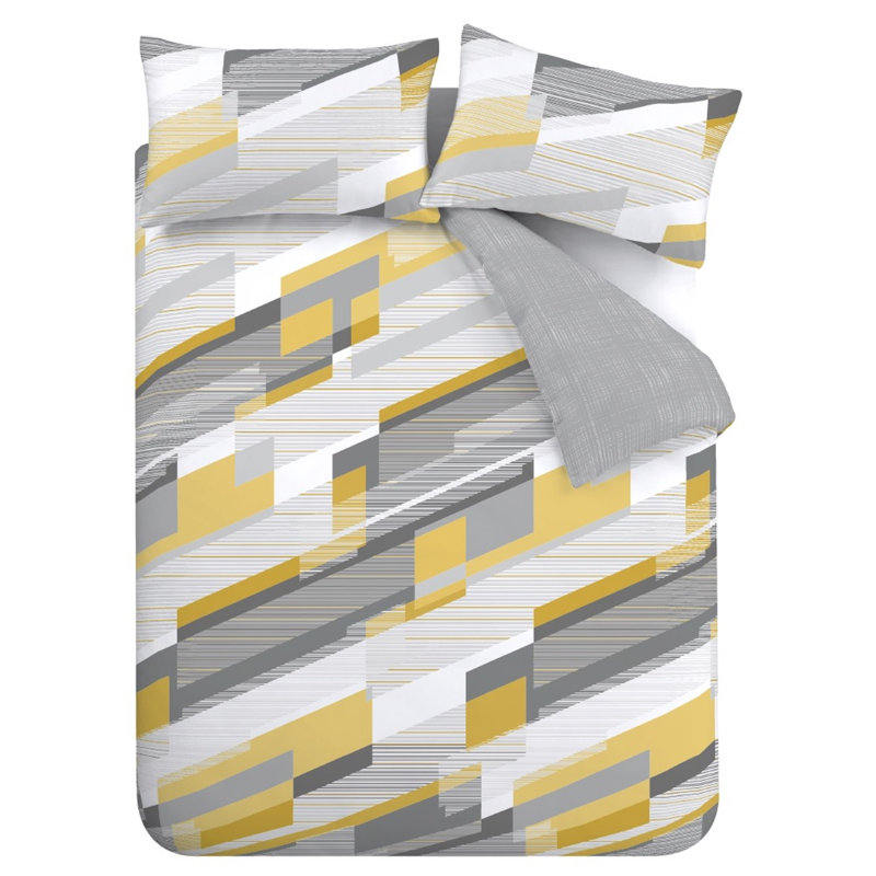 Harley Geo Duvet Cover Set, Single Duvet Cover + 1 Standard Pillowcase