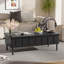 Table basse à plateau relevable avec plateau pliable et compartiment de rangement dissimulé-114364954