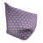 Mélange de polyester mauve / or