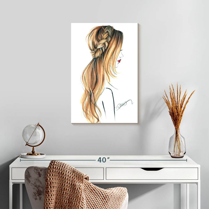 Shuttleworth Good Hair Day, 24" H x 16" W