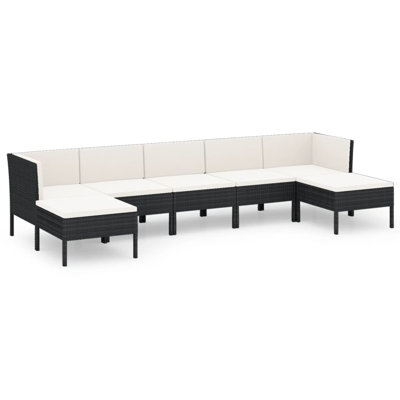 Trasen 23.6" Wide Square Patio Sectional Set with Cushions