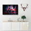 Drum Kit in Abstract - Wrapped Canvas-55313932