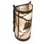2 - Light Flush Mounted Sconce