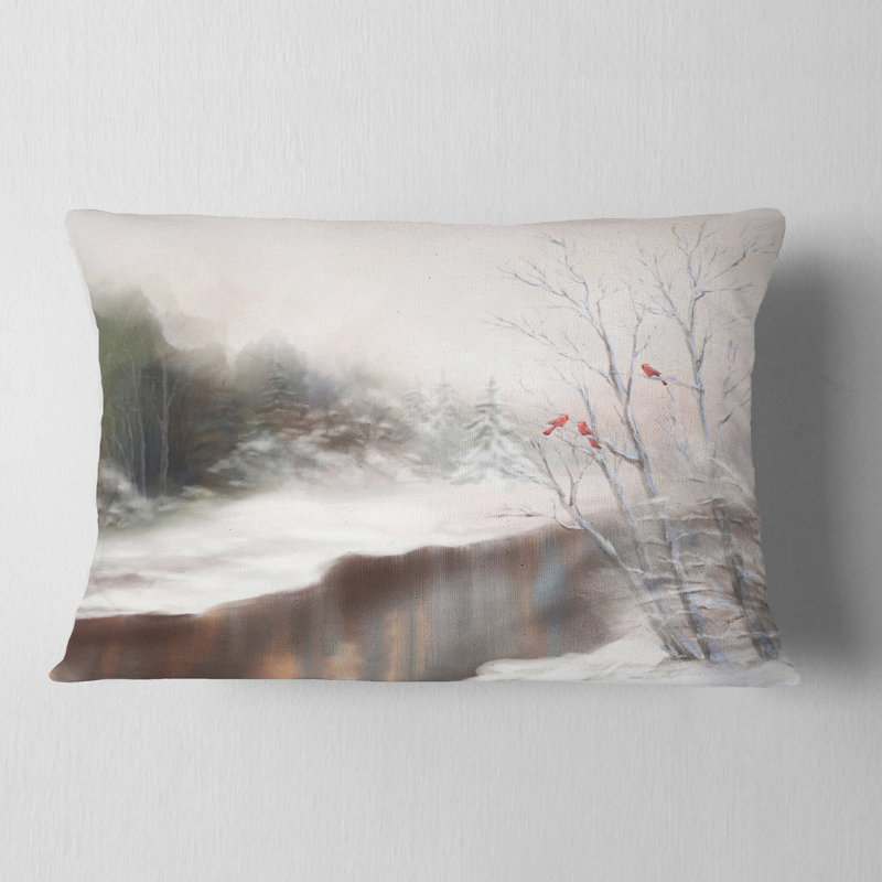Coussin Landscape, Rectangulaire, 12 po x 20 po