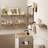 Dkhari 5 Piece Solid Wood Bracket Shelf