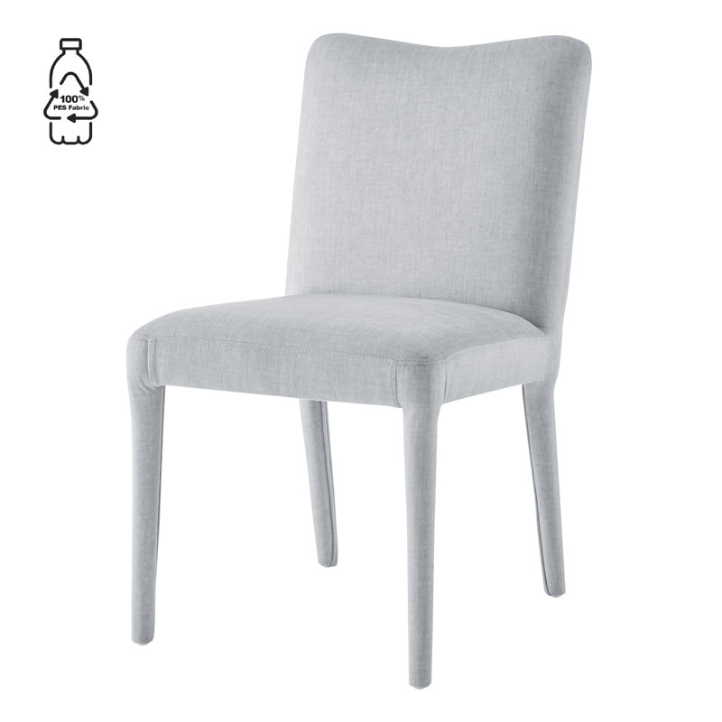 Rayniyah 21'' H Upholstered Side Chair, Gray